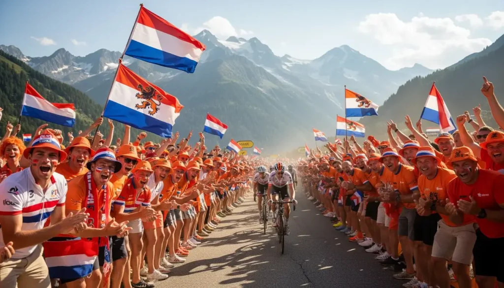 Nederlandse renners Tour de France wedden op Oranje