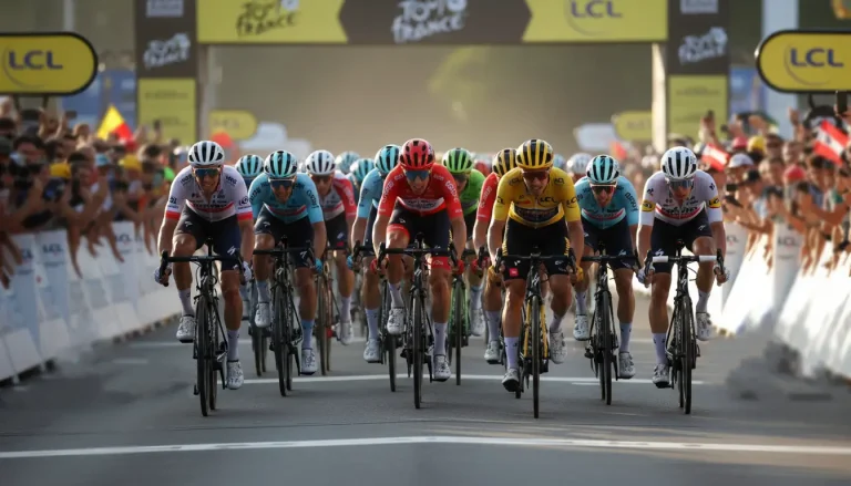 Sprinters analyseren vlakke etappes Tour de France